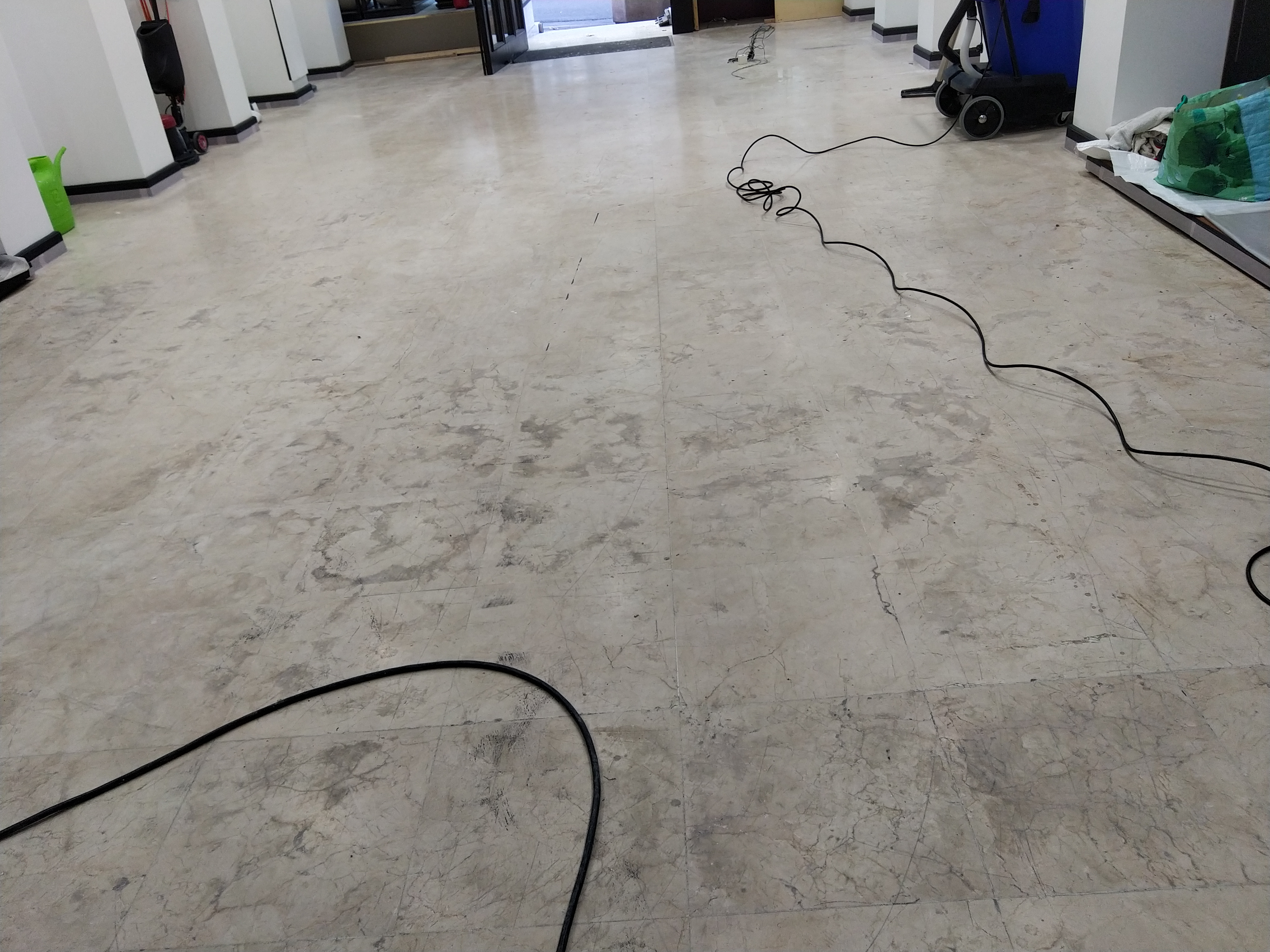 photo d'un chantier avant intervention