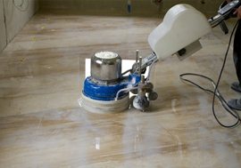 photo d'une ponçeuse de marbre